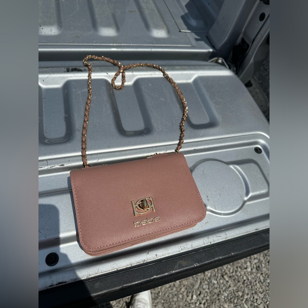 Pastel pink purse